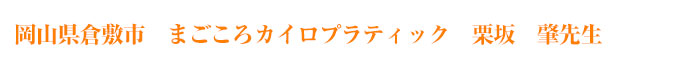 まごころカイロプラティック